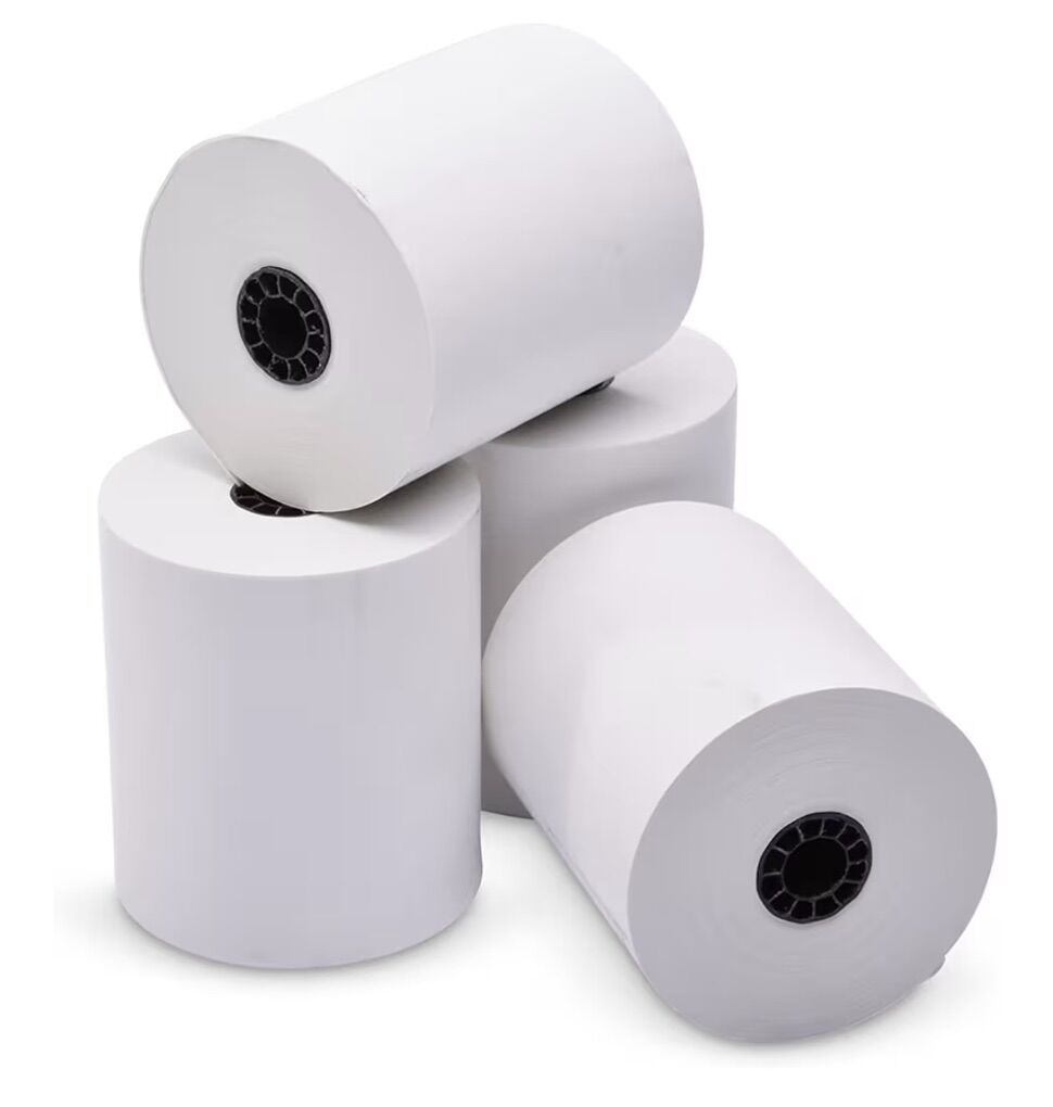 3 1/8 × 200' Thermal Paper Rolls, 50 rolls/ctn