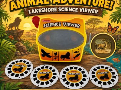 Lakeshore Science View Finder with 4 Animal Adventure Reels