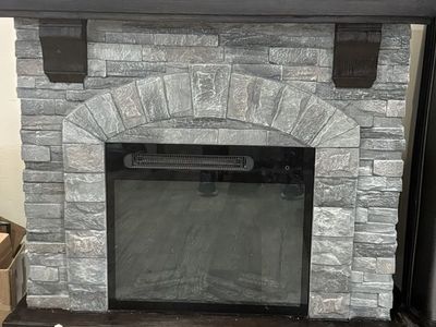 Electric Fireplace Space Heater