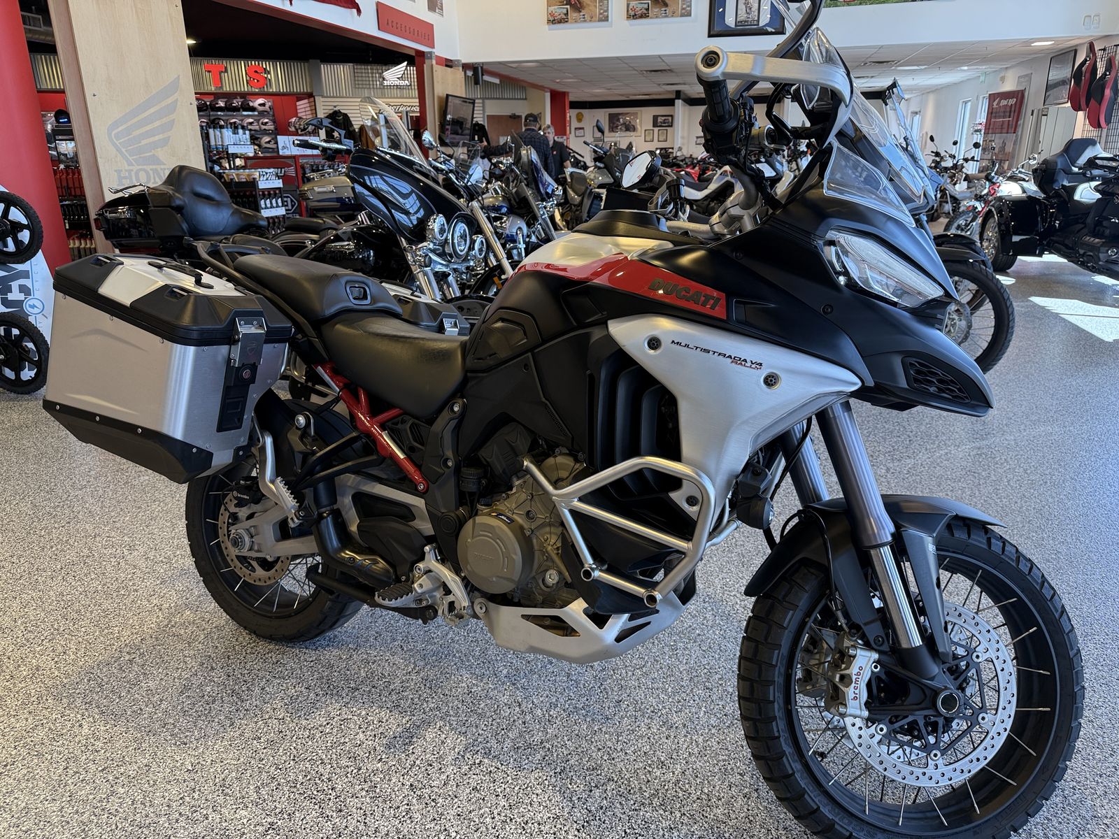 2023 Ducati Multistrada V4 Rally –  5,500 Miles – Built for Utah Adventure – $23,499