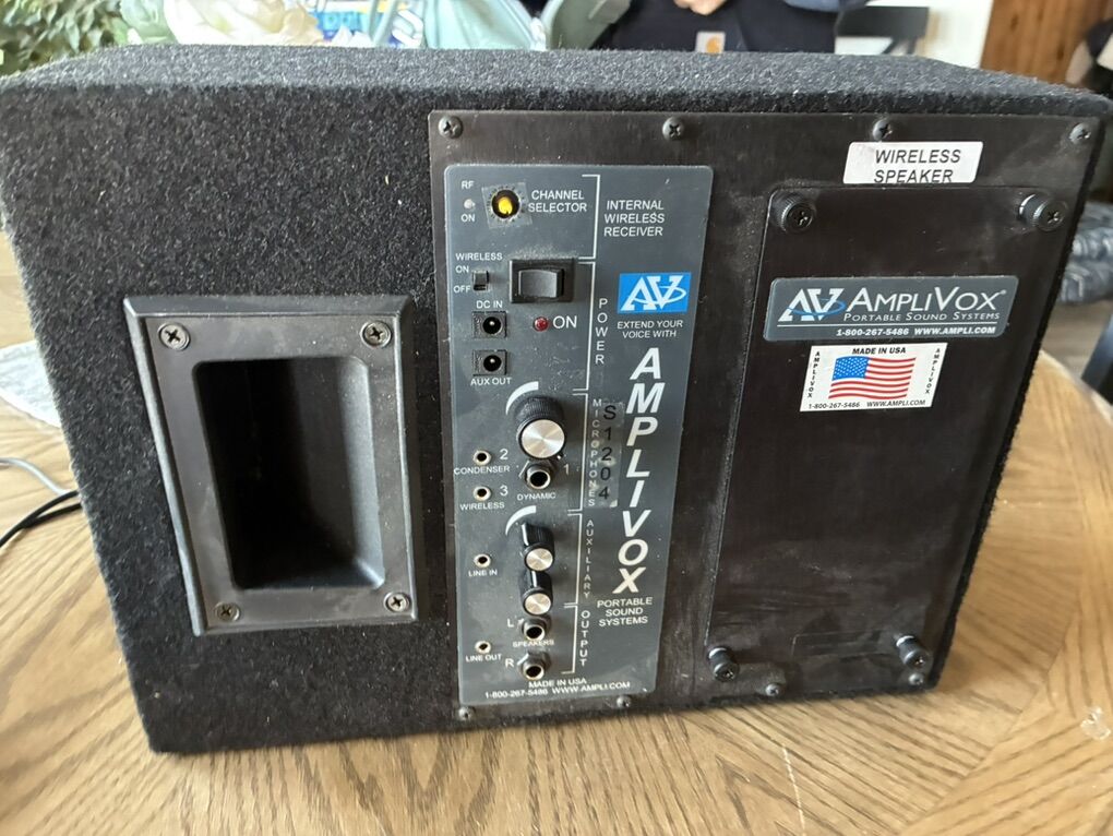 Anolixox Portable Sound System analog