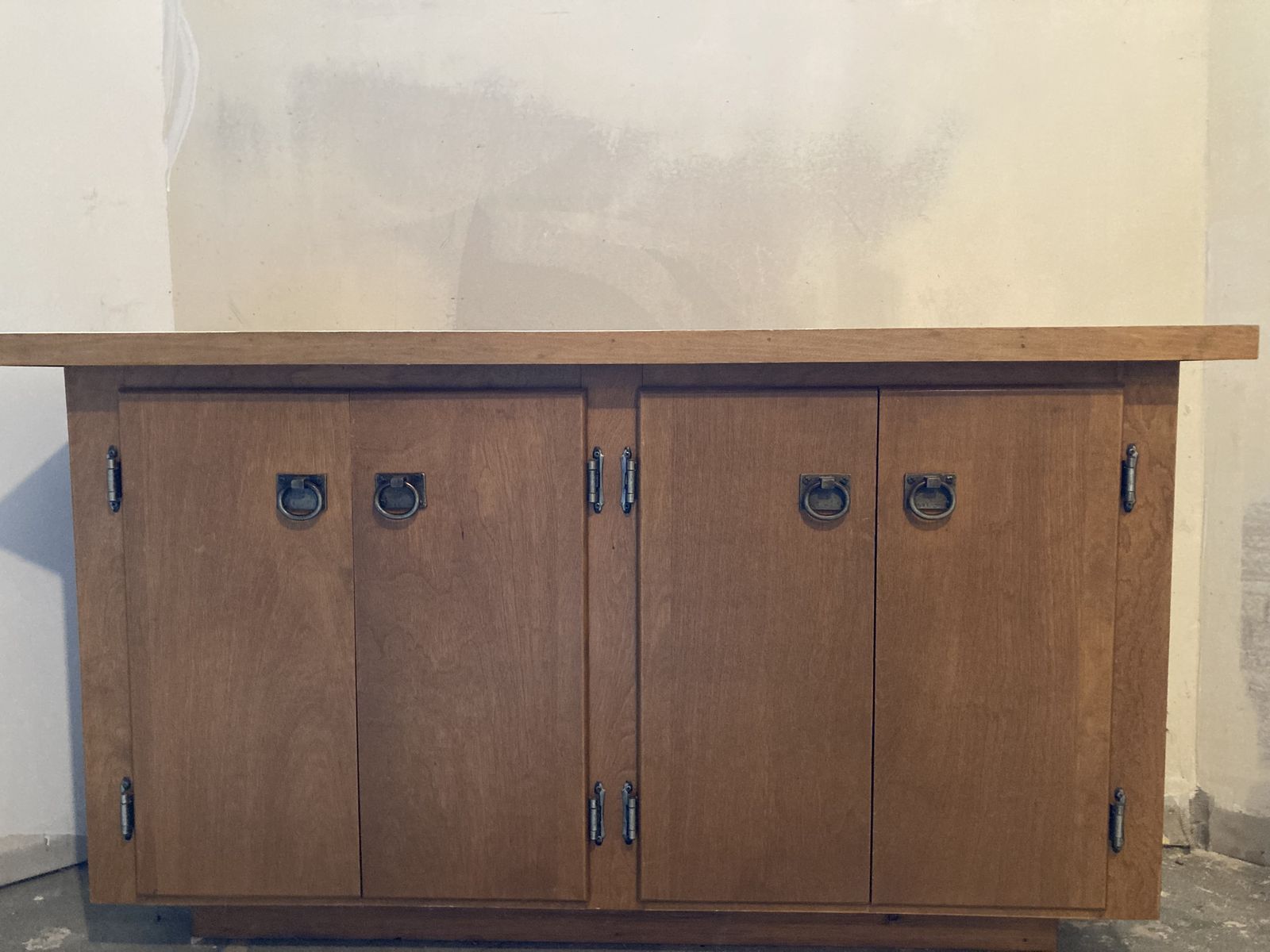 Solid Wood Storage Cabinet