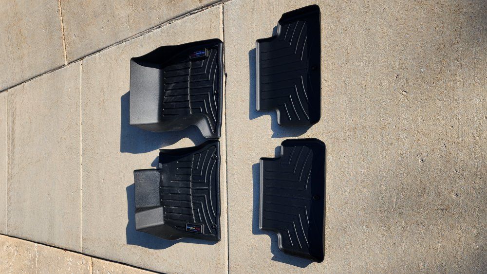 Genesis G70 WeatherTech all season floor mats