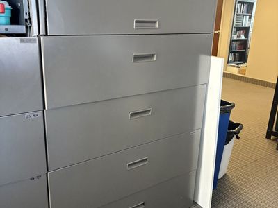 3-Drawer Metal Filing Cabinet with Shelf