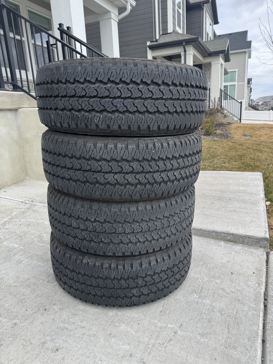 285/60R20 Firestone Transforce Load E Like New