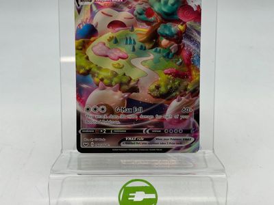 Pokémon TCG Sword & Shield Snorlax VMAX 142/202 Holo English