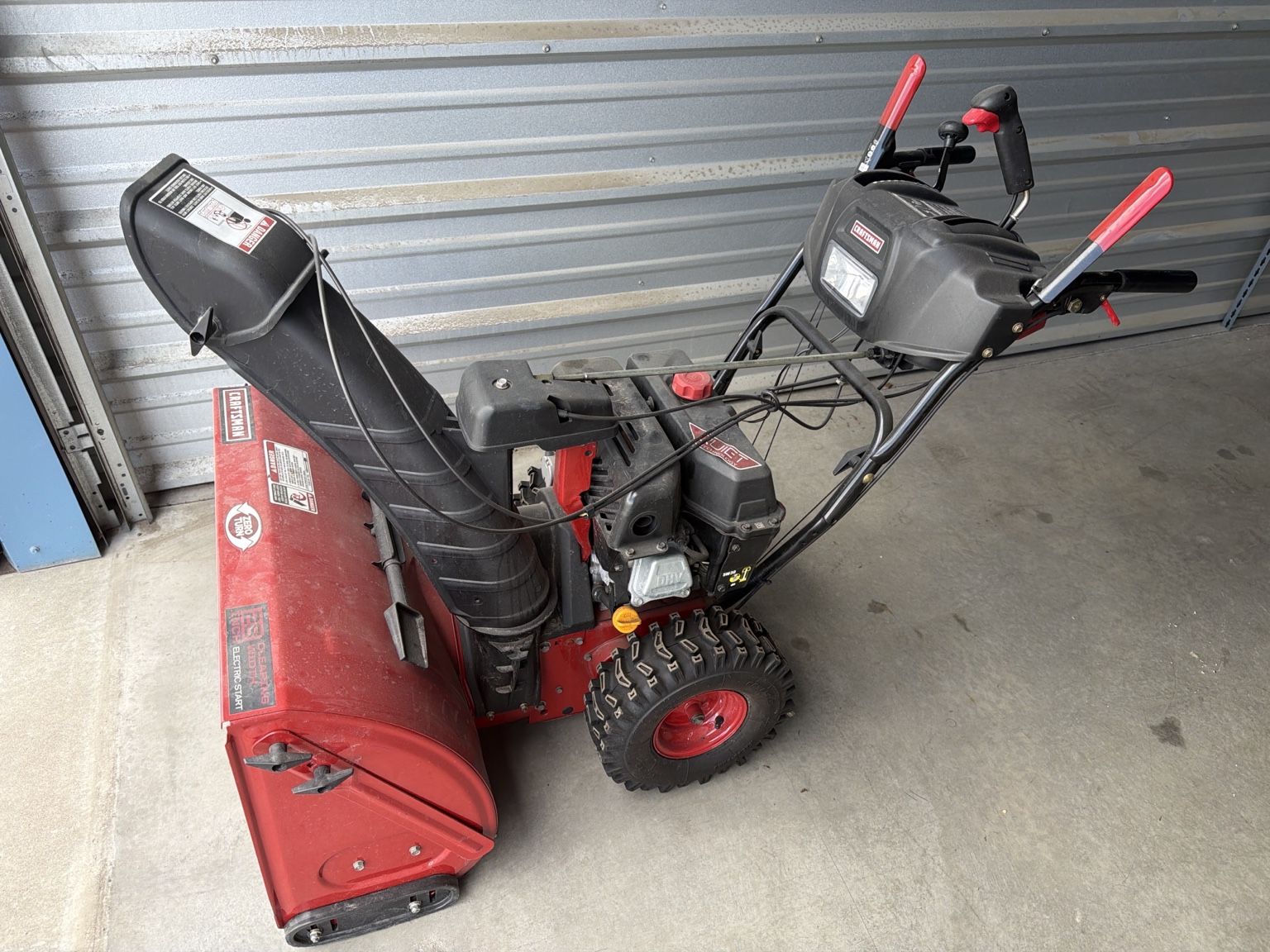 Craftsman Two-Stage Snow Blower with Electric Start