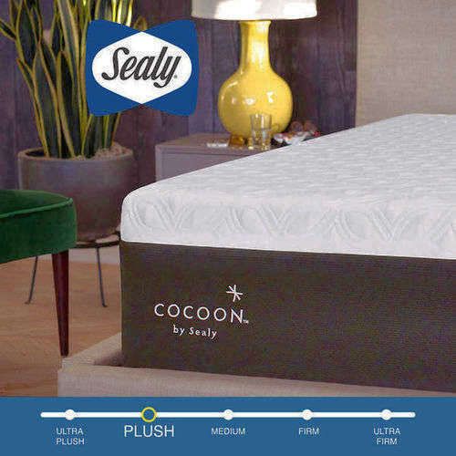 Sealy Cocoon 12" Inch Hybrid Cooling Queen, King, and Cal King Mattresses 801-624-6790 (Twin, TwinXL, Full, Double, Mattress)