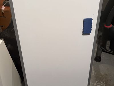Standing Whiteboard Easel with Frame and Eraser