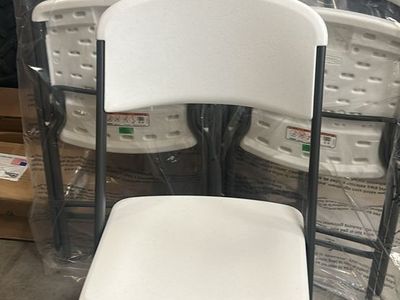 4 Lifetime Folding Chairs
