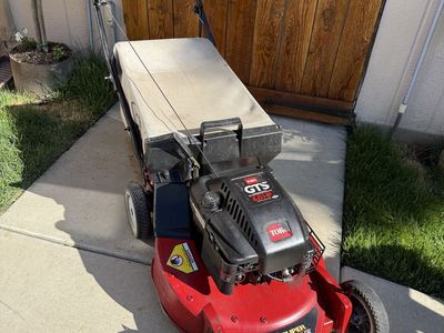Toro personal pace self propelled lawnmower