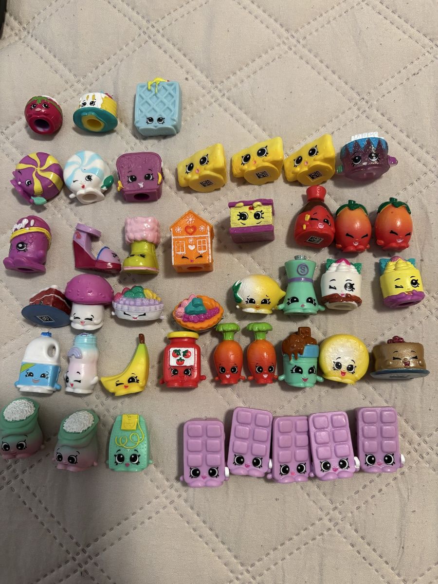 Lot of Shopkins Collectible Figures - Mixed Characters