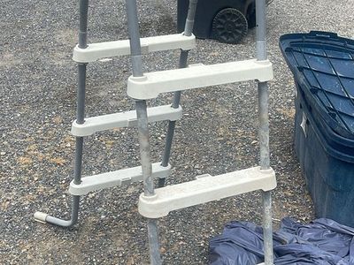 Above-Ground Swimming Pool A-Frame Ladder