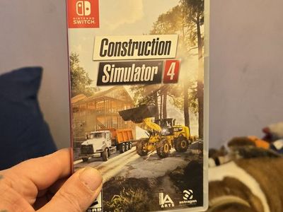 Construction simulator 4 Nintendo switch