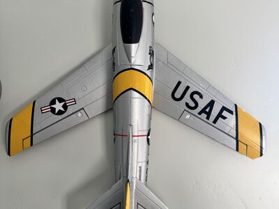 Freewing F86 64mm BNF With Battery