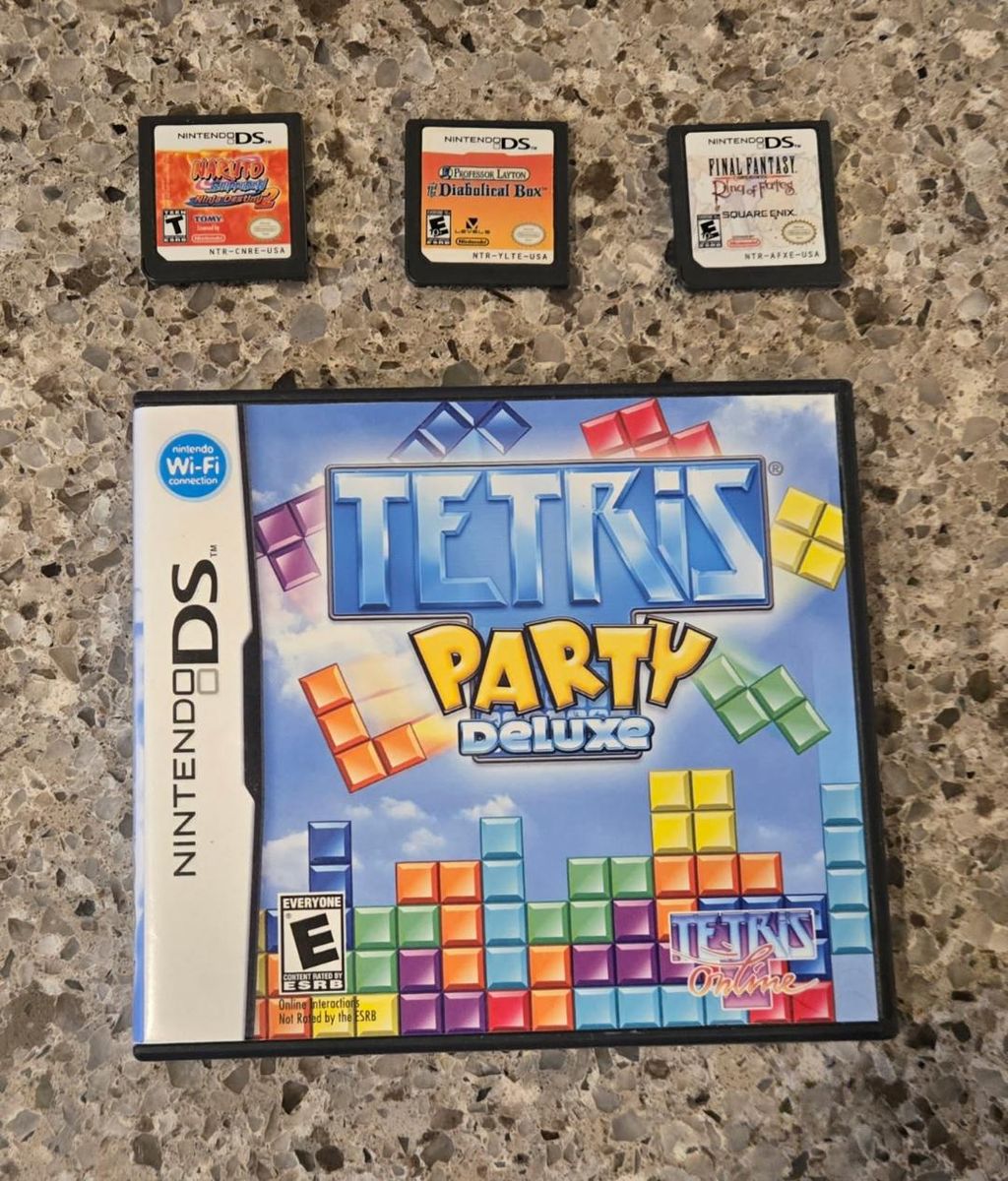 Nintendo Ds games $10 each including Tetris Party Deluxe! Trades considered!