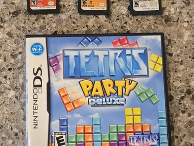 Nintendo Ds games $10 each including Tetris Party Deluxe! Trades considered!
