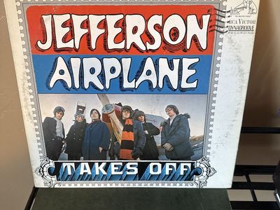 Jefferson Airplane Takes Off Vinyl LP Stereo RCA Victor LSP-3584