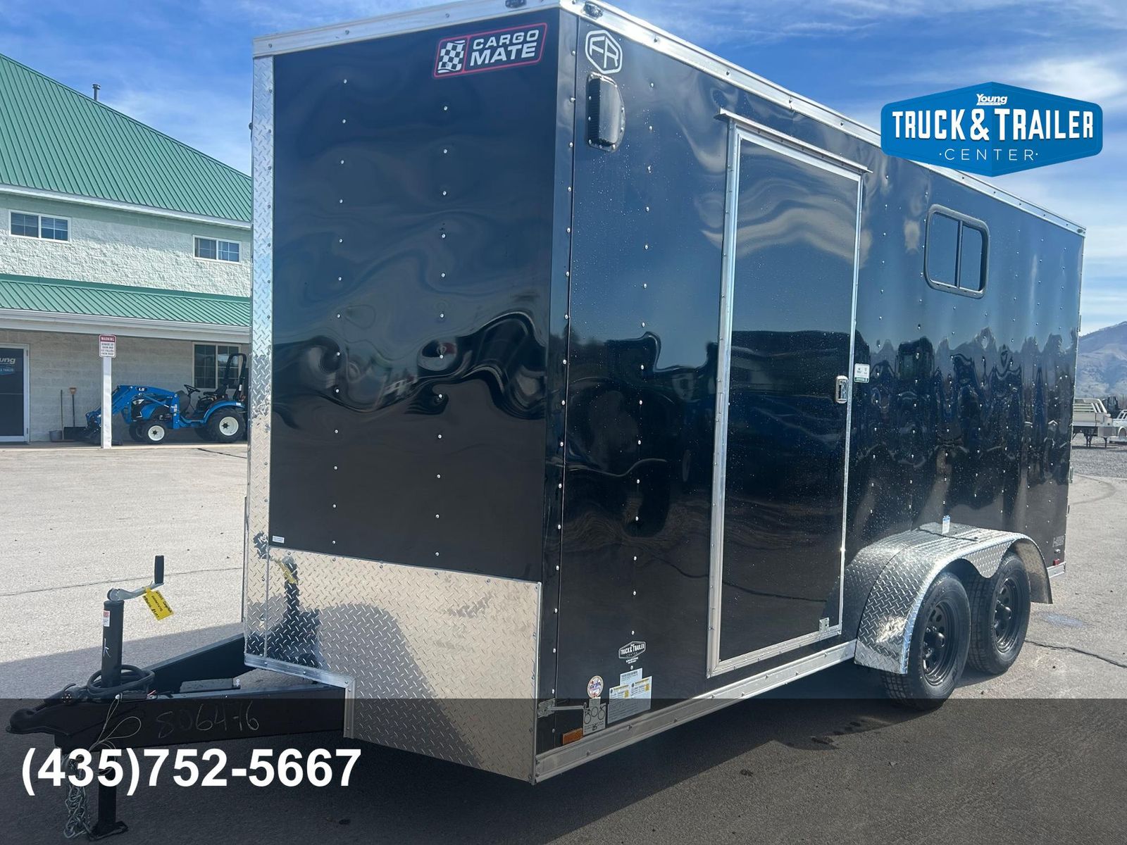 2026 Cargo Mate 7X16 with Rear Ramp