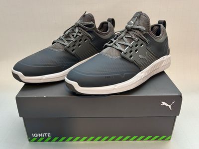 Puma Ignite Articulate Golf Shoes - Men's size 9.5 Gray, New in Box
