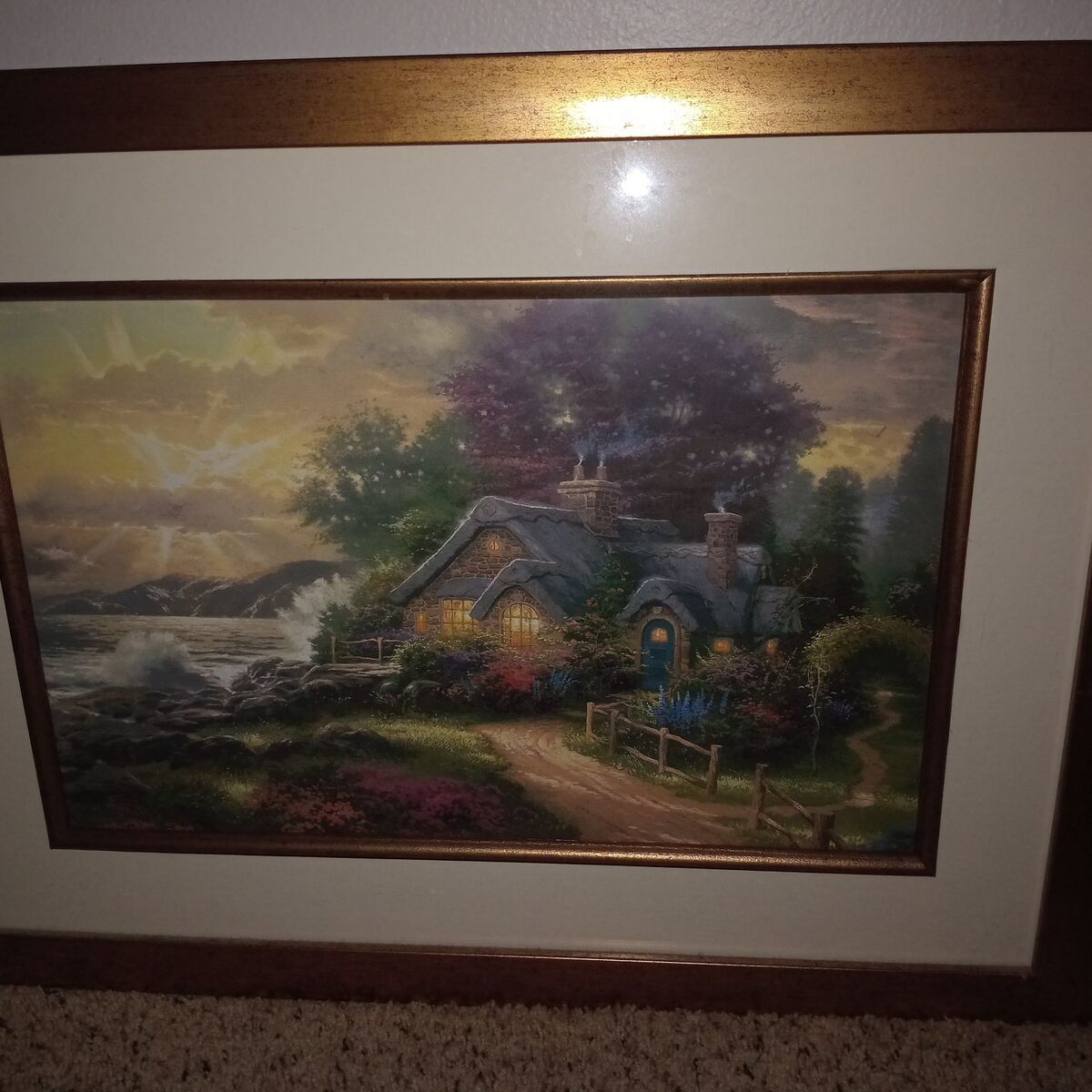 Thomas Kinkade Authentic Print of Painting