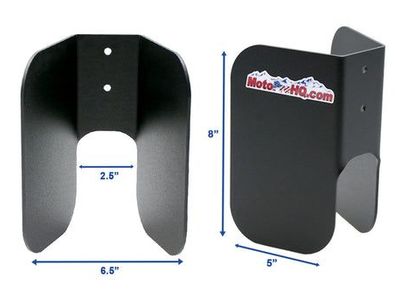 L-Track Wheel Chock MOTOPRO EZ CHOCK (RED)