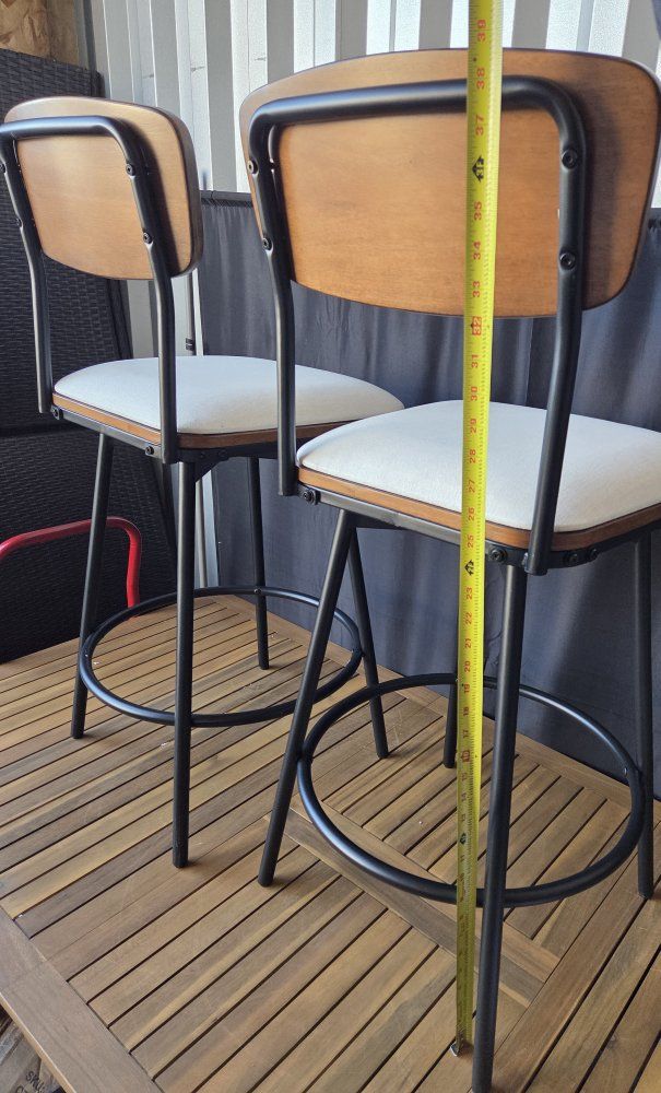 2 New Counter Height Bar Stools