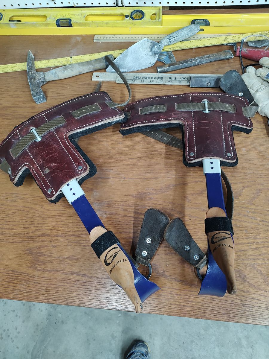 Buckingham Steel Tree Climbing Gaffs