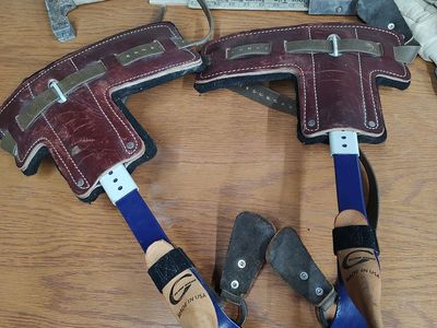 Buckingham Steel Tree Climbing Gaffs