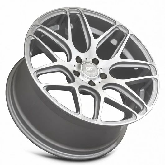 MMR Groundforce GF9 Silver Set of (4) Wheels 19x8.5” / 5x114.3 bolt pattern / 45mm offset (Perfect for Toyota Camry)