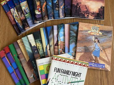 Living Scriptures Coloring Books