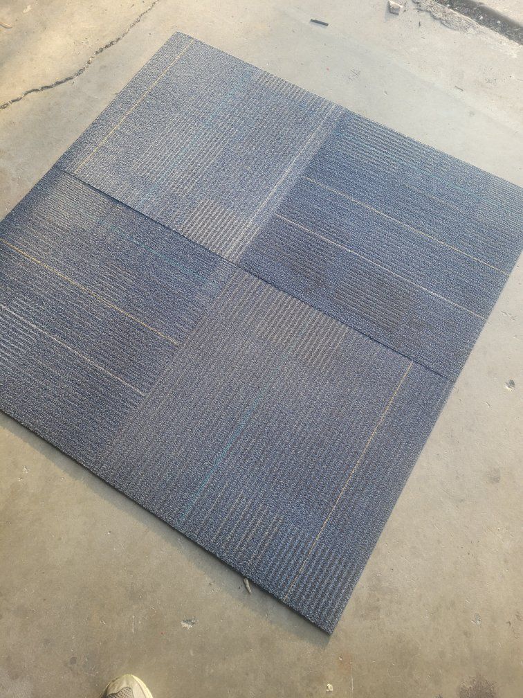 Carpet tile, $0.50 per square foot