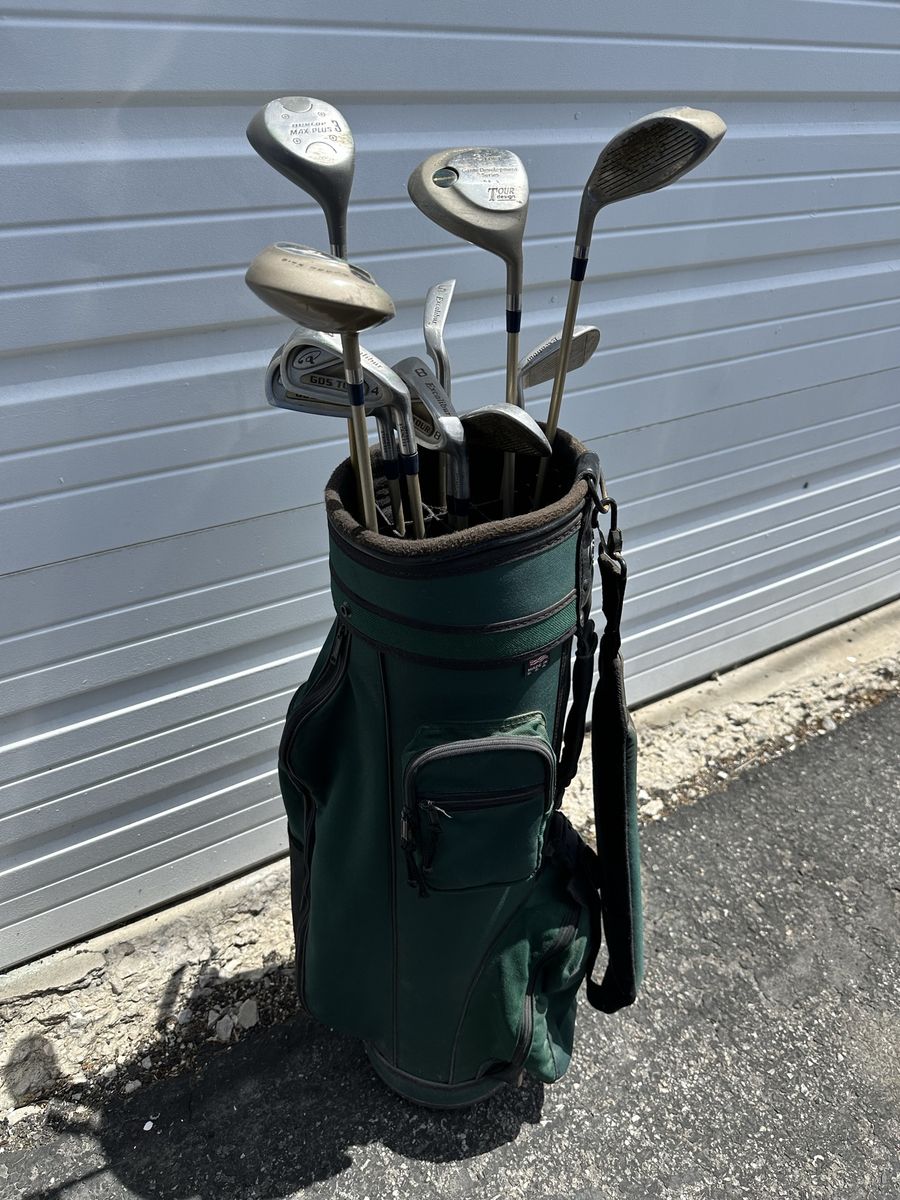 Golf Club Set With Bag