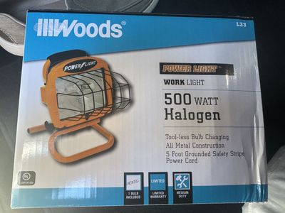Woods 500 watt work light