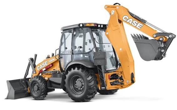 2019 case 580n ep for sale 1600hrs, cab with heat & ac