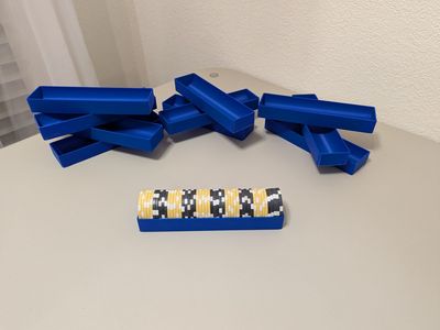 bespoke 50 poker chip rack