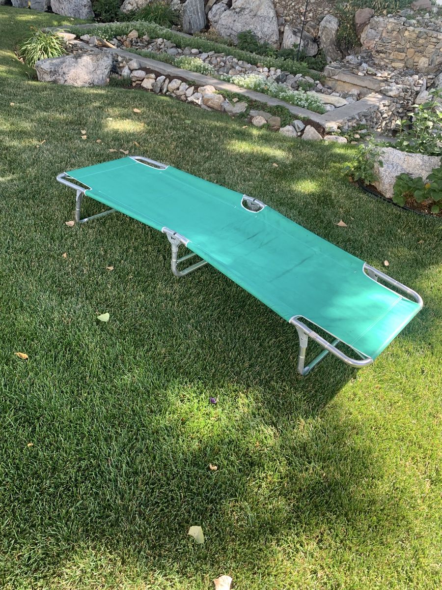 Worlds most comfortable camping cot