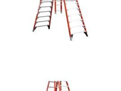 Werner fiberglass exterior trestle16 model E7416