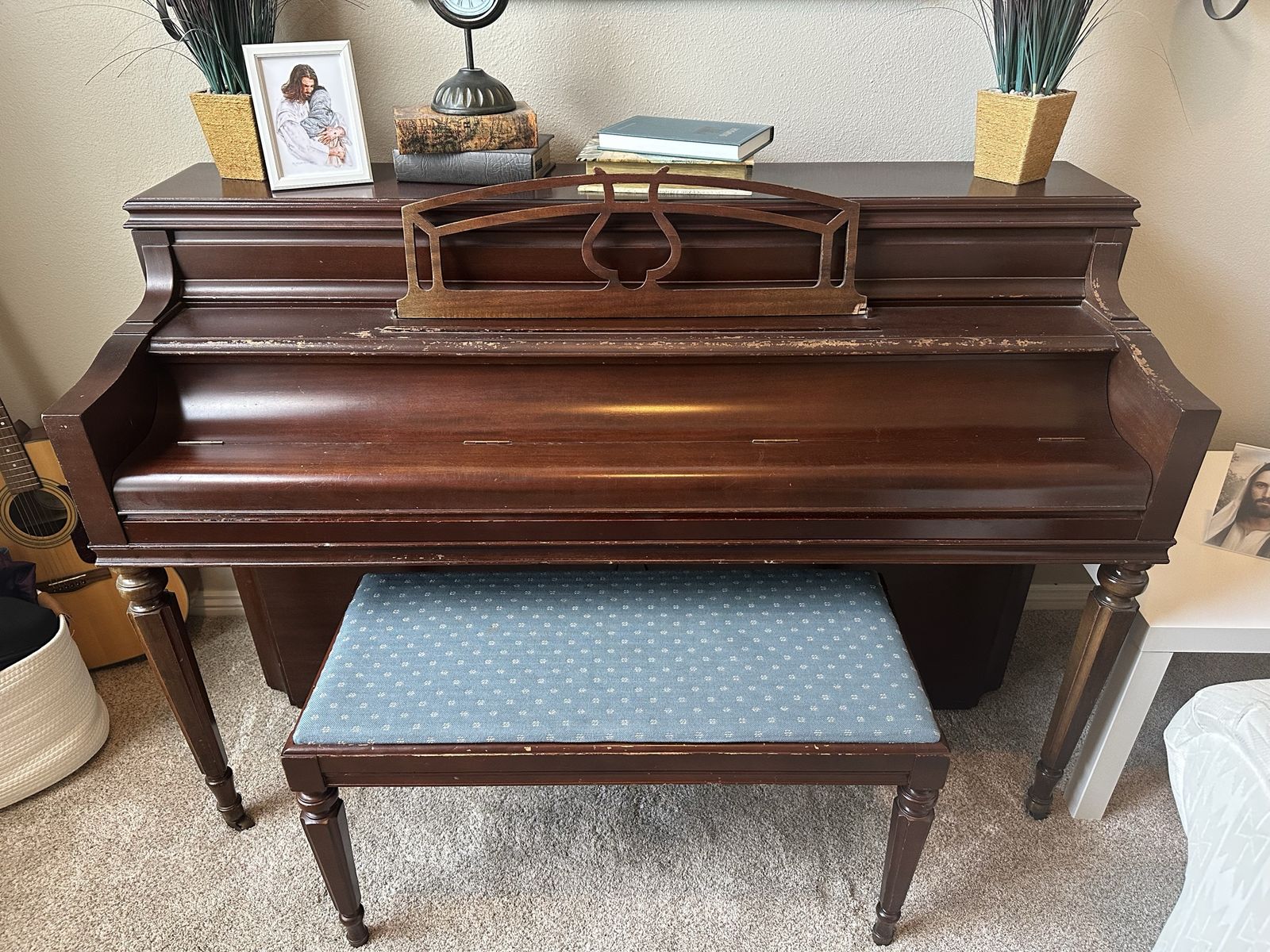Chickering & Sons Console Piano