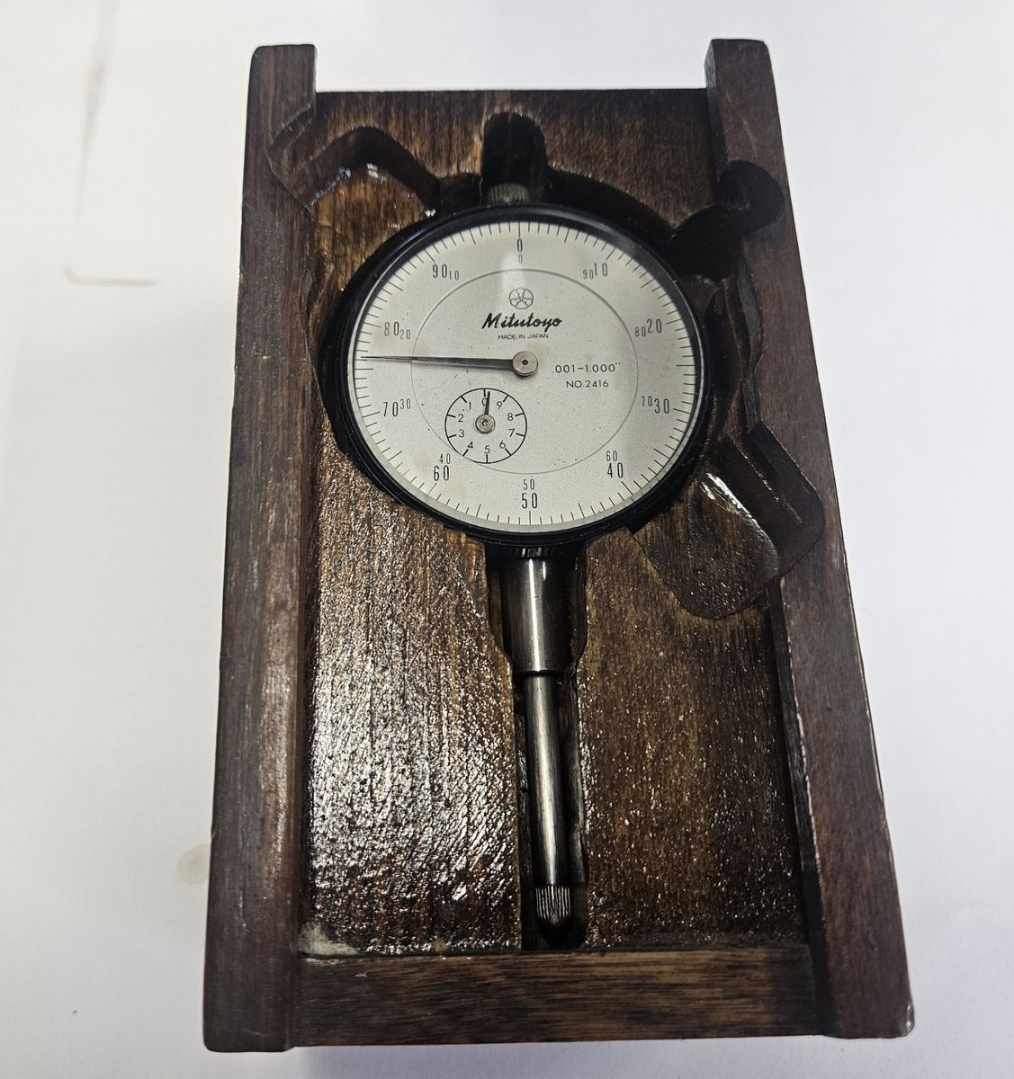 Mitutoyo 0-1" dial indicator