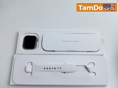 Apple Watch Series 10 (42mm, Rose Gold, Cellular) Blush Sport Band (S/M)