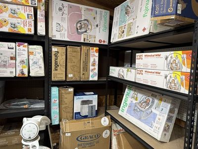 New Baby Swing, Bouncer, & more!