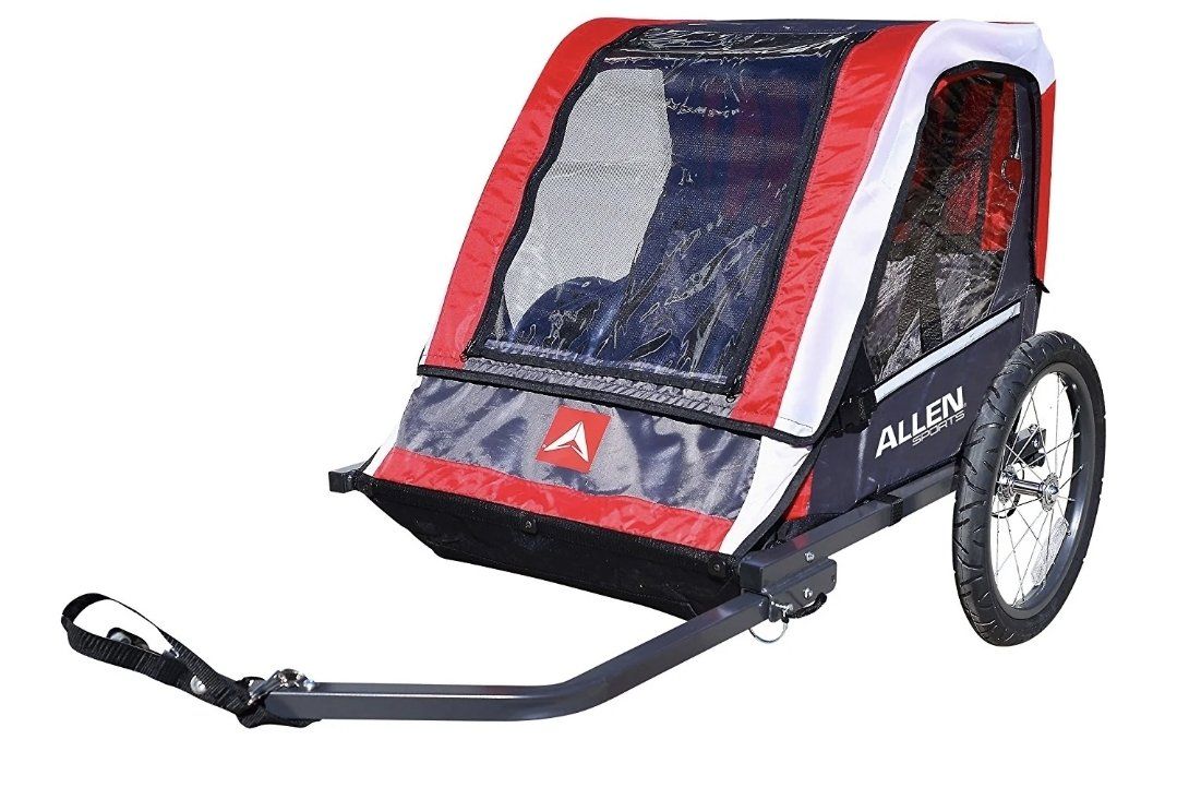 Allen Sports Steel 2-Child Trailer Cargo Bike