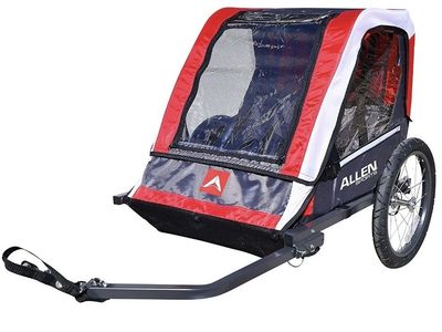 Allen Sports Steel 2-Child Trailer Cargo Bike