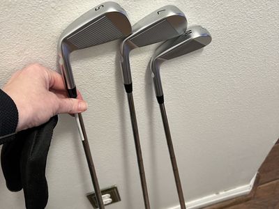 PING I530 Blue Dot Set Of Three 5,7&W RH Golf Club