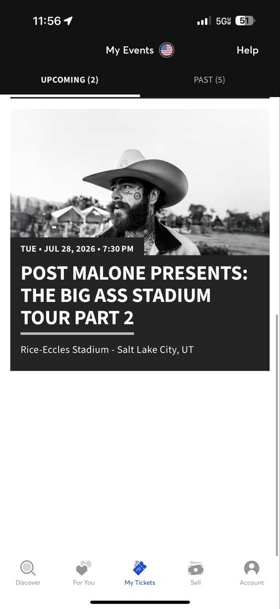 Post Malone JULY 28