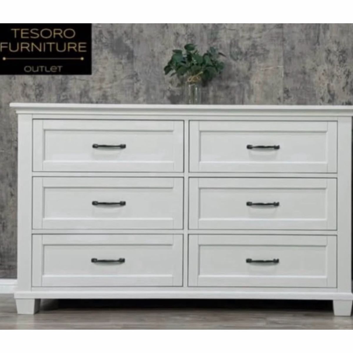 HUGHES GREY DRESSER
