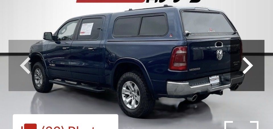 Camper shell 1500 Ram