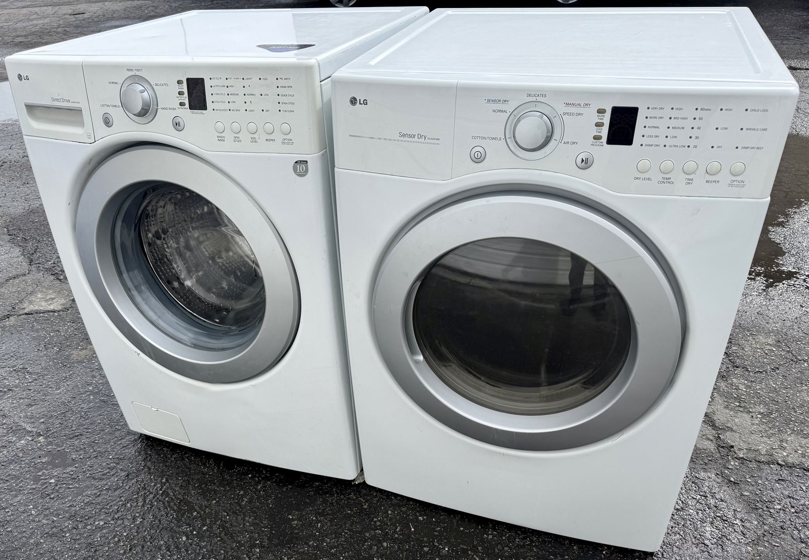LG washer&dryer free delivery