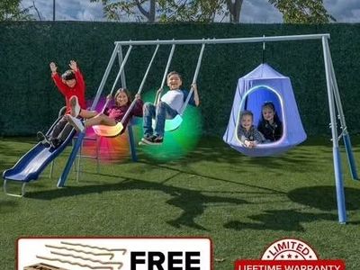 Sportspower Shooting Star Swing Set with LEDs